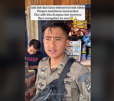 Dari Penjara, Nikita Mirzani Kirim Uang Rp20 Juta untuk Masyarakat di Papua