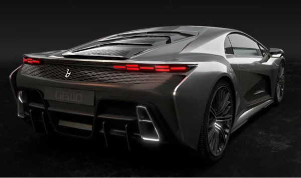 Bertone Hadirkan Hypercar 1.100 HP Berbahan Bakar dari Limbah Sampah Plastik