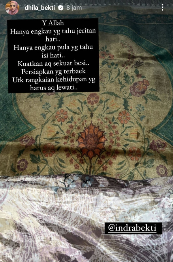 Profil Istri Indra Bekti, Aldila Jelita yang Setia Temani sang Suami saat Sakit