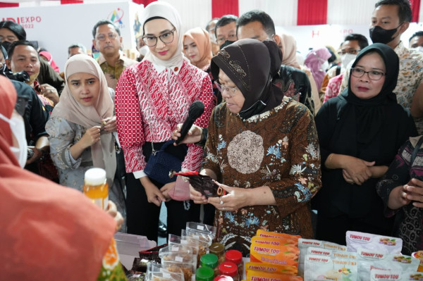 Dibuka Mensos Risma, HDI Expo 2022 Tampilkan Potensi dan Hasil Karya Penyandang Disabilitas