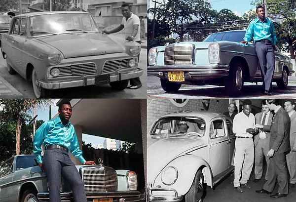 Pele Baru Belajar Nyetir Mobil Setelah Berhasil Raih Piala Dunia