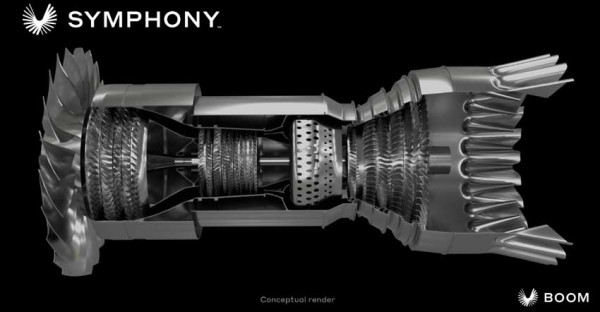 Boom Supersonic Hadirkan Symphony, Mesin Baru Pesawat Overture yang Lebih Cepat dari Suara
