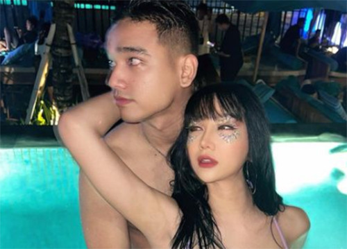 Lucinta Luna Pose Mesra Bareng Fadly Faisal di Tepi Kolam Renang, Netizen: Astaga!
