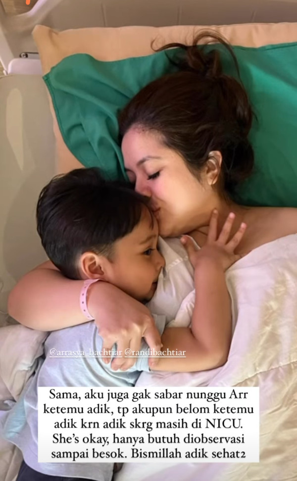 Tasya Kamila Belum Bisa Bertemu Anak usai Melahirkan, Masih di NICU