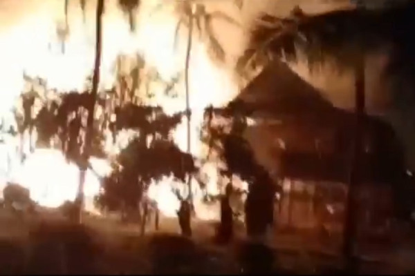 5 Rumah Panggung di Wajo Ludes Terbakar, Kerugian Capai Miliaran Rupiah