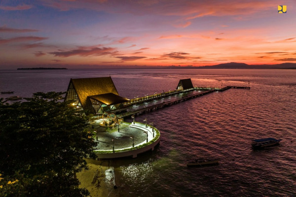 Kawasan Wisata Pantai Malalayang dan Bunaken Kini Punya Wajah Baru