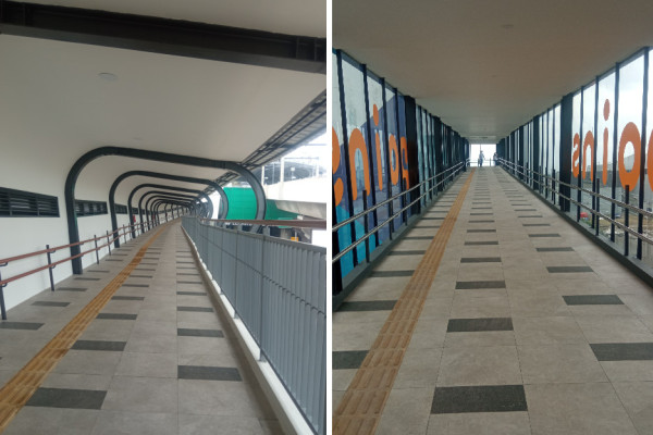 Simpang Temu Penghubung Stasiun MRT Lebak Bulus dan Poins Square Resmi Dibuka
