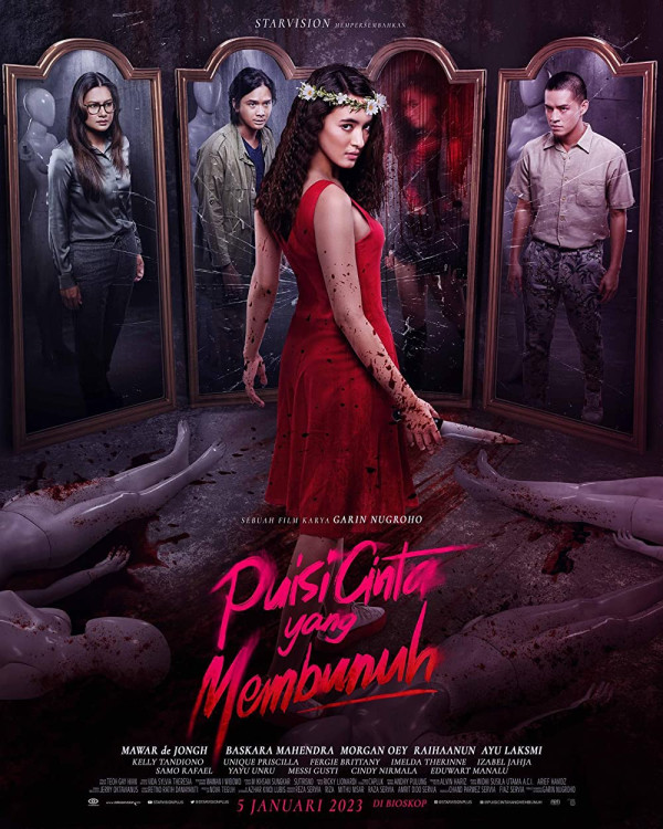 11 Film Indonesia Tayang Januari 2023, Ada Puisi Cinta yang Membunuh
