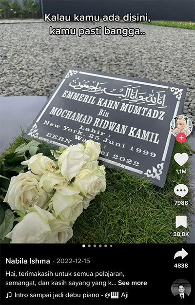 Nabila Ishma Ungkap Kehidupannya Setelah Kematian Eril: Udah Banyak Senyum Sesuai Janjiku