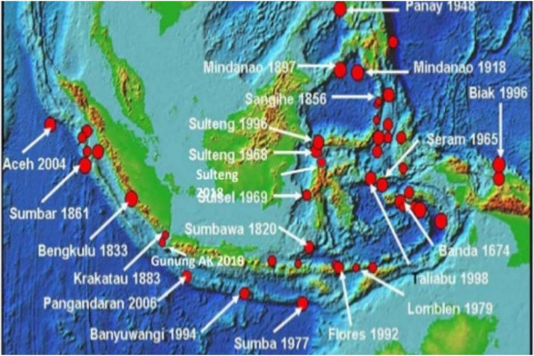 Tsunami Dahsyat Porak-porandakan Ambon saat Laut Banda Berguncang 349 Tahun Silam