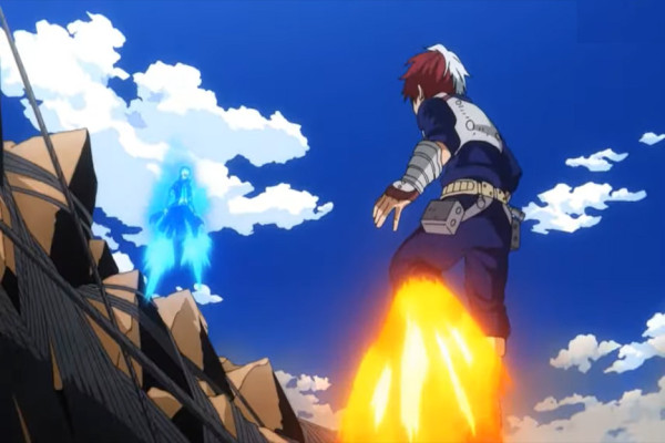 10 Pertarungan Paling Epik Shoto Todoroki di My Hero Academia