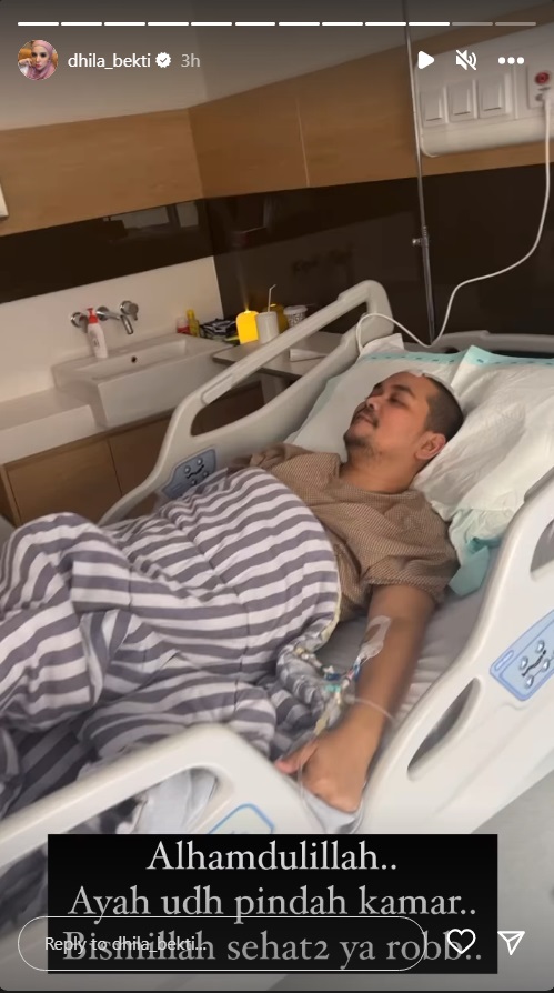 Indra Bekti Sudah Keluar ICU, Pindah ke Kamar Rawat Inap