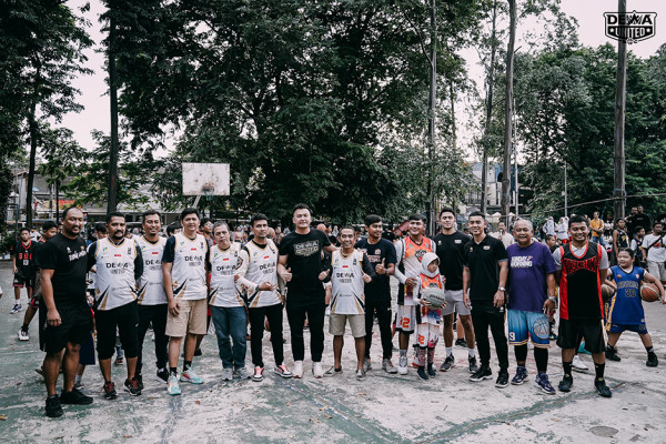 Dewa United Banten Ikut Gelorakan Olahraga Basket di Kota Tangerang
