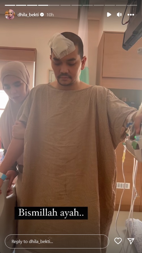Belajar Jalan, Indra Bekti Merasa Seperti Ngambang
