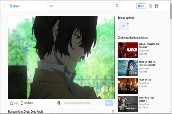 Cara Nonton Anime Gratis dan Legal di Bilibili alias Bstation