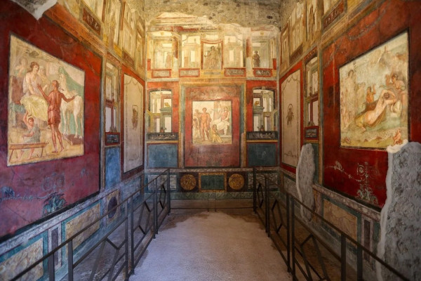 Rumah Pelacuran Mewah Saksi Sejarah Pompeii Direstorasi Seperti Aslinya