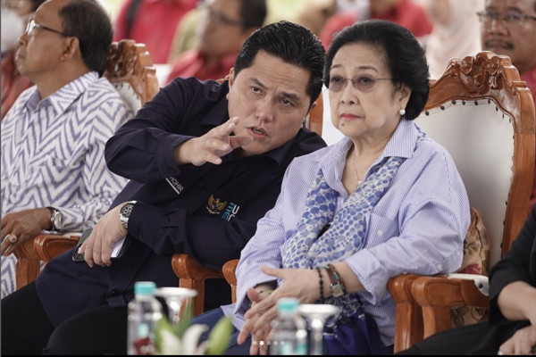 Kembangkan Warisan Bung Karno di Bali, Ini Momen Erick Thohir Dampingi Megawati