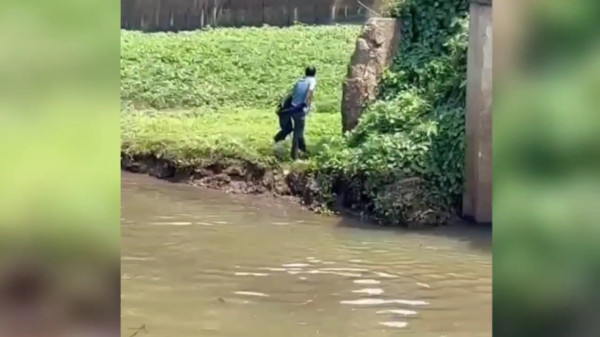 Dramatis! 5 Pelaku Pangganjal Mesin ATM Kabur Masuk Tol Cikampek, Kecelakaan lalu Masuk Sungai 