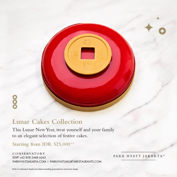 Lunar Cake Cantik Ini Bisa Dinikmati di Park Hyatt Jakarta, Bisa untuk Hampers Imlek Juga Loh