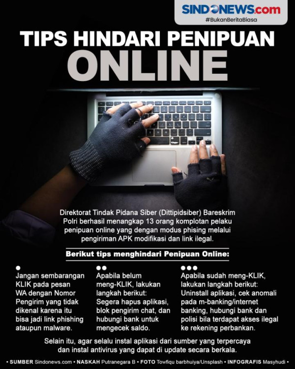 Jangan Asal Klik! Simak Imbauan Polri dan BRI Agar Terhindar dari Penipuan Online