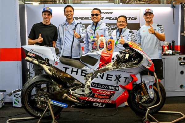 Gresini Racing Pamer Motor Diggia dan Alex Marquez di MotoGP 2023