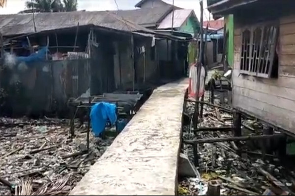 Miris! Desa Kuala Besar Langkat Terancam Tenggelam Akibat Abrasi