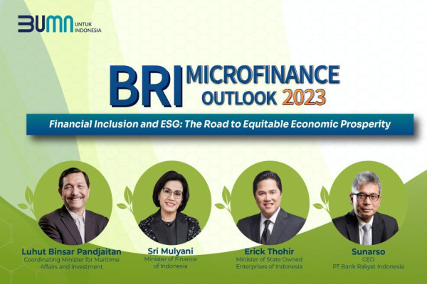 Hadirkan Menteri dan Pakar, BRI Microfinance Outlook 2023 Ulas Prospek UMKM di Tengah Ketidakpastian Global