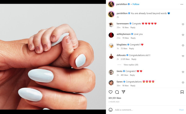 Paris Hilton Dikaruniai Anak Pertama Lewat Ibu Pengganti