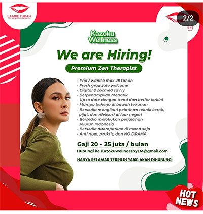 Luna Maya Cari Karyawan untuk Bisnis Pijatnya, Tawarkan Gaji Rp25 Juta per Bulan