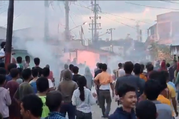 Medan Mencekam! 2 Kelompok Pemuda Saling Serang Pakai Senapan Angin