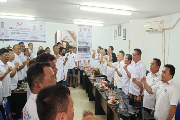 Persiapan Hadapi Pemilu 2024, Perindo Sumut dan Medan Gelar Konsolidasi