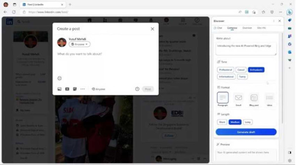 Microsoft Tingkatkan Bing dan Edge dengan Teknologi ChatGPT, Janjikan Pencarian yang Lebih Baik