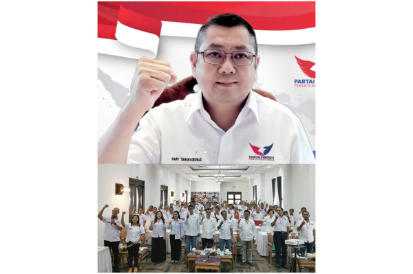 Konsolidasi Perindo Bali, HT Tegaskan Target Partai pada Pemilu 2024