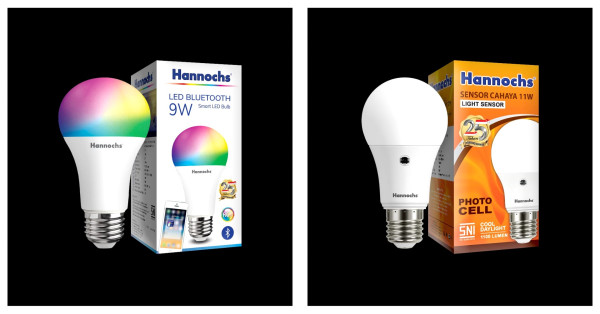 Hannochs Percaya Diri Jual Lampu Pintar Hanya Rp100 Ribuan