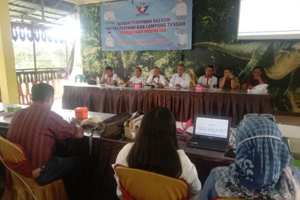 Semangat Wujudkan Indonesia Sejahtera, Perindo Lampung Gelar Konsolidasi