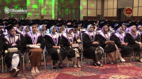 Di Hadapan 3.138 Wisudawan, Ini Pesan Rektor Uhamka untuk Para Lulusan