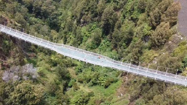 Jembatan Kaca Seruni Point Manjakan Wisatawan Nikmati Gunung Bromo