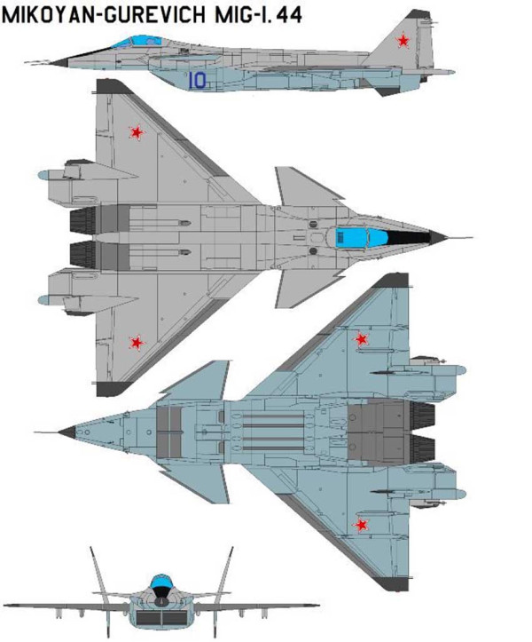 Mengenal Jet Tempur Eksperimental MiG 1.44 Flatpack, Punya Spesifikasi Segahar F-22 Raptor