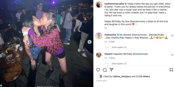 Putrinya Posting Foto Ciuman dengan Wanita, Begini Respons Ruth Sahanaya