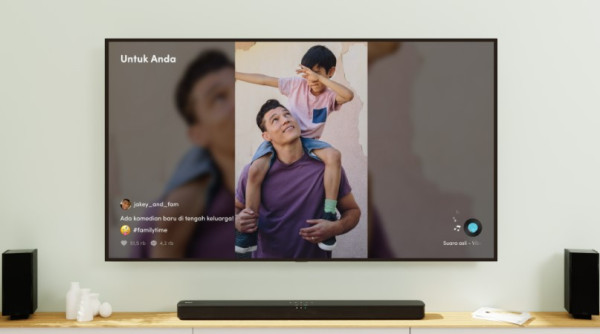TikTok TV Resmi Hadir di Indonesia, Nonton TikTok Kini Bisa di TV Layar Lebar