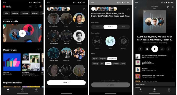 YouTube Music Luncurkan Fitur Radio Builder, Bikin Dengar Musik Makin Asyik