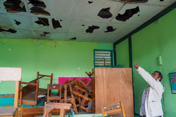 Mirisnya Kondisi SDN Panaragan Kidul Bogor, Jika Hujan dan Angin Kencang Terpaksa Libur