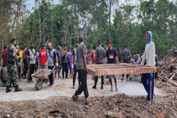 Ledakan di Ponggok Blitar Sisakan Trauma Warga, Polisi Larang Lokasi Jadi Konten Media Sosial