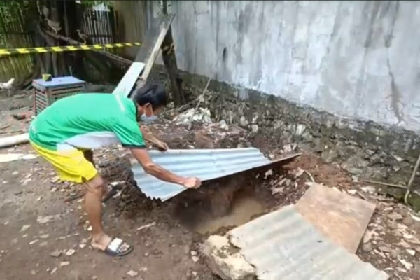 Maros Gempar! Lubang Galian Keluarkan Air Panas Mendidih