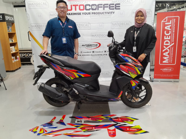 Peminat Tinggi, Maxdecal dan Epson Kolaborasi Hadirkan Stiker Print Berkualitas