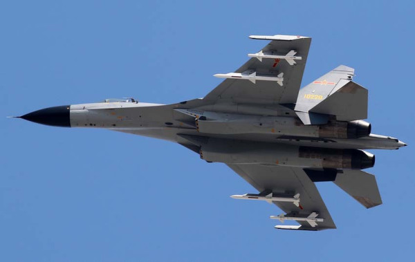 Spesifikasi Jet Tempur Shenyang J-11 China, Dibuat Berdasarkan Desain Sukhoi Su-27 Flanker