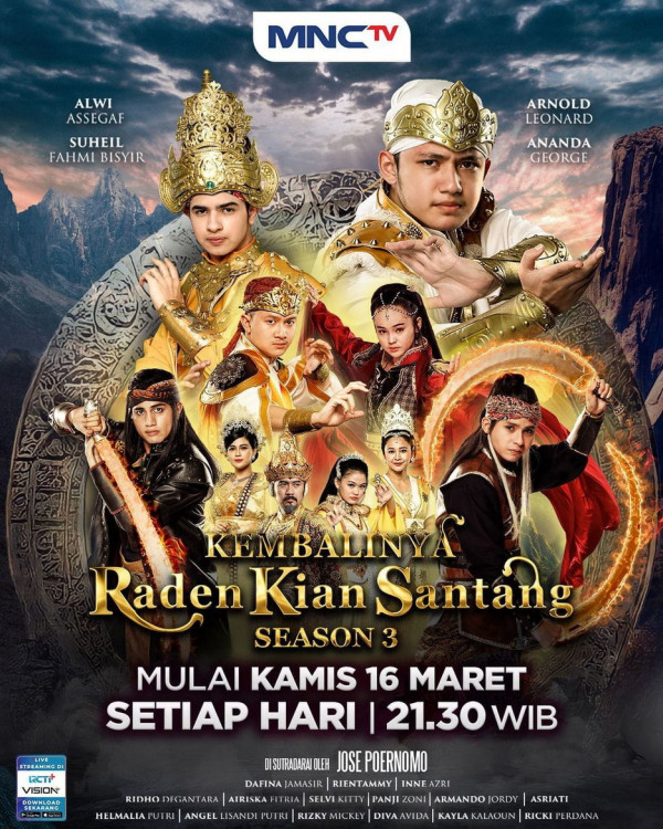 Sinetron Kolosal Raden Kian Santang Season 3 Kembali Hadir Lebih Seru dan Tampilan Megah