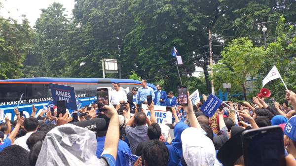 3 Momen Kebersamaan Anies-AHY, Nomor 2 Nobar Konser Dewa 19 di JIS