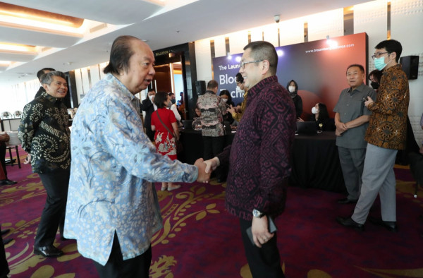 Intip Kebersamaan Hary Tanoesoedibjo Bersama Dato Sri Tahir di Peluncuran Bloomberg Technoz