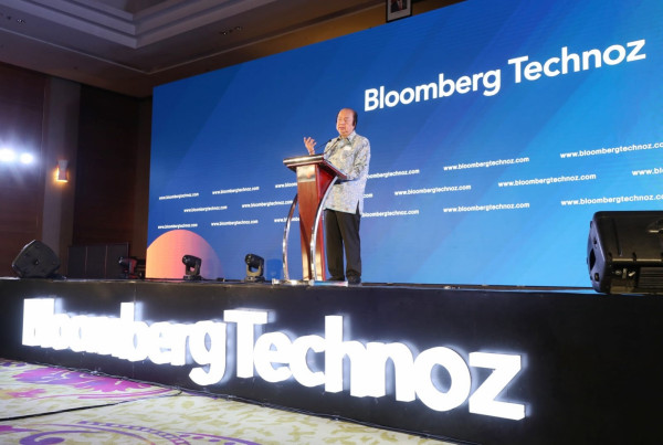 Intip Kebersamaan Hary Tanoesoedibjo Bersama Dato Sri Tahir di Peluncuran Bloomberg Technoz